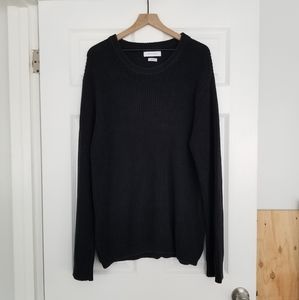 Urban Outfitters 100% cotton knit Sweater black